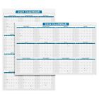 2024 Full Desk Calendar - 11 x 17” Large Size 12 Month Planner - 2 Sided