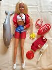 Vintage Barbie Baywatch Lifeguard Doll, Dolphin & Accessories Vintage 1994