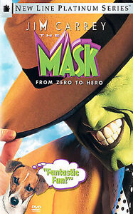 The Mask (DVD, 1997) Snap Case Jim Carrey BRAND NEW SEALED Free Shipping