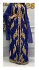 Royal Dubai Moroccan Abaya Kaftan Modern Islamic Farasha Fancy For Women Dress