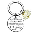 Best Friend Keychain Gifts For Women Sister Long Distance Friendship Gift