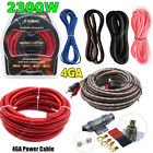 2300W 4 Gauge Car Audio Cable Kit Amplifier Install Amp RCA Subwoofer Sub Wiring