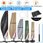Heavy Duty Outdoor Patio Umbrella Protective Cover Waterproof Canopy 6-13'ft USA