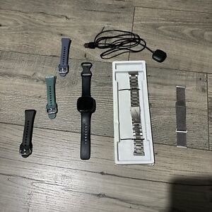 Fitbit Sense Advanced Health & Fitness Tracker - Black, extra bands!
