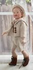 New ListingGebruder Heubach Germany #7604 Character Laughing Boy Doll Repro Seeley Body