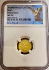 2023 Mexico 1/10th Onza Oro Puro Libertad Gold Coin MS 70 NGC First Release NGC