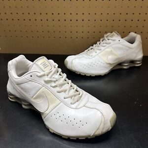 Nike Shox Classic II, 343900-111 White/Metallic-Mens Running Shoes Sz 13 - AS IS