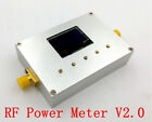 New Aluminum OLED 10GHz RF Power Meter 100KHz-10GHz -60～0dBm Digital Radio