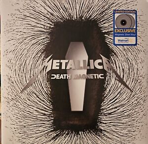 Metallica DEATH MAGNETIC Walmart Colored Vinyl (Magnetic Silver Vinyl)