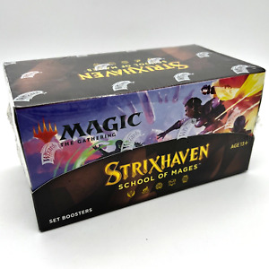 Magic the Gathering MtG STRIXHAVEN: SCHOOL OF MAGES Set Booster Box * SEALED