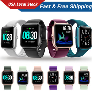 Smart Watch Men Women Fitness Tracker Sleep  Heart Rate Watch for Android iOS