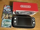 Nintendo Switch Lite Gray With Games