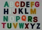 2 inch Chenille Letter, Iron-On, Many Colors, White Background