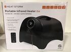 Heat Storm Portable Infrared Heater 1500 Watts With Remote Black HS-1500-ISA