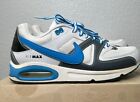 New Nike 397689 110 Air Max Command White Blue Running Lace Up Size 12