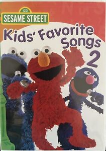 Sesame Street - Kids' Favorite Songs 2 - DVD - NEW