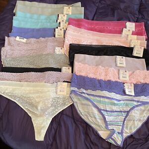 New 22 Pc Lot Xxl 20 2x NWT Secret Treasures Hipster Thong Panty Underwear