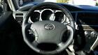 Toyota Land cruiser FJ100 FJ120 PRADO BLACK Wood leather steering wheel-SPORTS