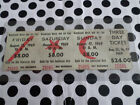 Water Damaged  Authentic 1969 3 Day Woodstock Concert $24 Ticket SN 25085