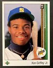 1989 Upper Deck Ken Griffey Jr. RC Star Rookie #1 MLB Seattle Mariners HOF 🔥🔥