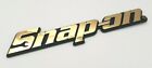 2x 24ct GOLD PLATED SNAP ON TOOL BOX ROLL CABINET BADGE STICKER 24K
