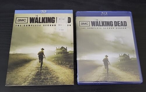 New Sealed The Walking Dead Complete Second Season 2 Blu-ray Set w/ Slipcover