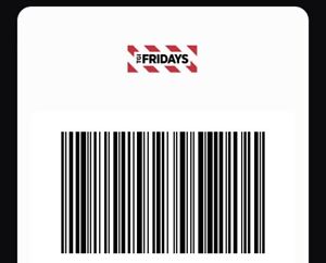 TGIF FRIDAY GIFT CARD $50 for 15$ email delivery