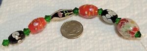 H837 mixed lot of large lampwork beads. will combine to save on shipping