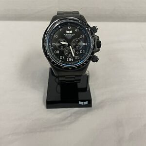Vestal Adult Big Watch Men's ZR3 Chronograph Watch Brushed Black/Lume ZR3021