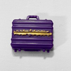 Monster High Doll Clawdeen Wolf Entrepreneur's Club Purple & Gold Briefcase HTF