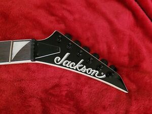 New ListingJackson Rhoads Guitar Neck 24 Frets Sharkfins Fretboard Binding + Tuners