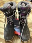 Storm By Cougar Women’s Purple Plaid Snow Boots Size 9