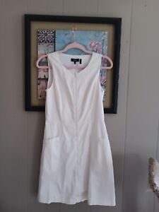 THEORY Sleeveless White Dress Size 6⚘️