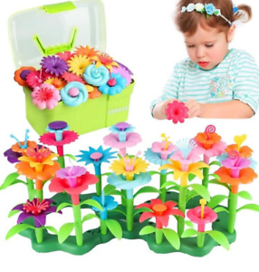 Toddler Toys for 3 4 5 6 Yrs Boys Girls, Stacking Flower Garden New /Broken Case