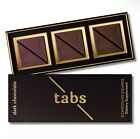 Tabs Chocolate Squares for Couples 1 Box - Dark Chocolate Bar to Improve Mood -