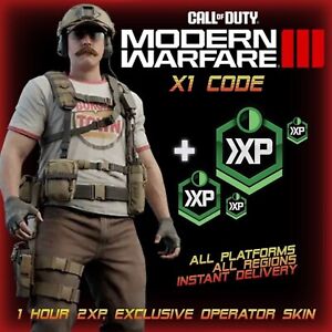 Call Of Duty Burger King Operator Skin + 1 2XP - Modern Warfare 2/3 Warzone⚡️