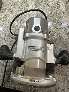 Sears/Craftsman Industrial Plunge Router 25,000 R.P.M. 320.17540 W Light