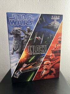 Star Wars Unlock! The Escape Game Space Cowboys Disney Cards Boardgame Complete