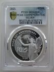2021 The 35TH Anniversary of PCGS Commemorative 30g Silver Medal Panda Image