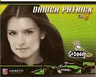 2010 DANICA PATRICK INDIANAPOLIS 500 PHOTO CARD POSTCARD INDY CAR GoDADDY.COM