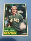 1981 Topps Larry Bird #4  Boston Celtics HOF SUPER CLEAN SHARP CORNERS!!