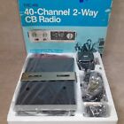 New ListingRealistic 40 Channel 2-Way CB Radio TRC-418 New Damaged Box