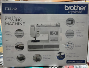 NEW Brother Strong & Tough 53 Stitch Sewing Machine w/ Finger Guard ST531HD