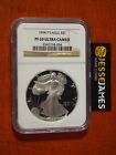 1994 P PROOF SILVER EAGLE NGC PF69 ULTRA CAMEO CLASSIC BROWN LABEL