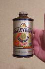 Awesome 1930s VALLEY BREW BEER cone top (USBC #188-9) from CALIFORNIA !!