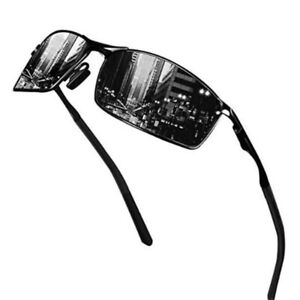 Aluminium Polarized Photochromic Sunglasses Men Driving Sports Chameleon Glasses