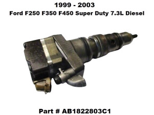 AB1822803C1 99 to 03 Ford F350 Truck 7.3L Powerstroke Diesel Fuel Injector (For: 2002 Ford F-350 Super Duty Lariat 7.3L)