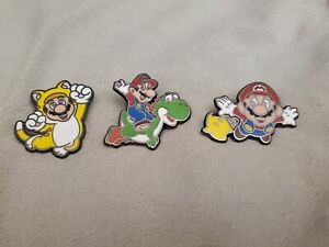 Lot Of 3 Super Mario Bros Collectible Pin Set Nintendo Live 2023 Item #2