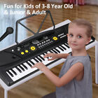 Smart Piano Keyboard for Kids 61 key Electric Digital Music Keyboard+Microphone