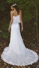 Daughters of Simone Miller Wedding Gown Dress Size M 8 Romantic White Lace New